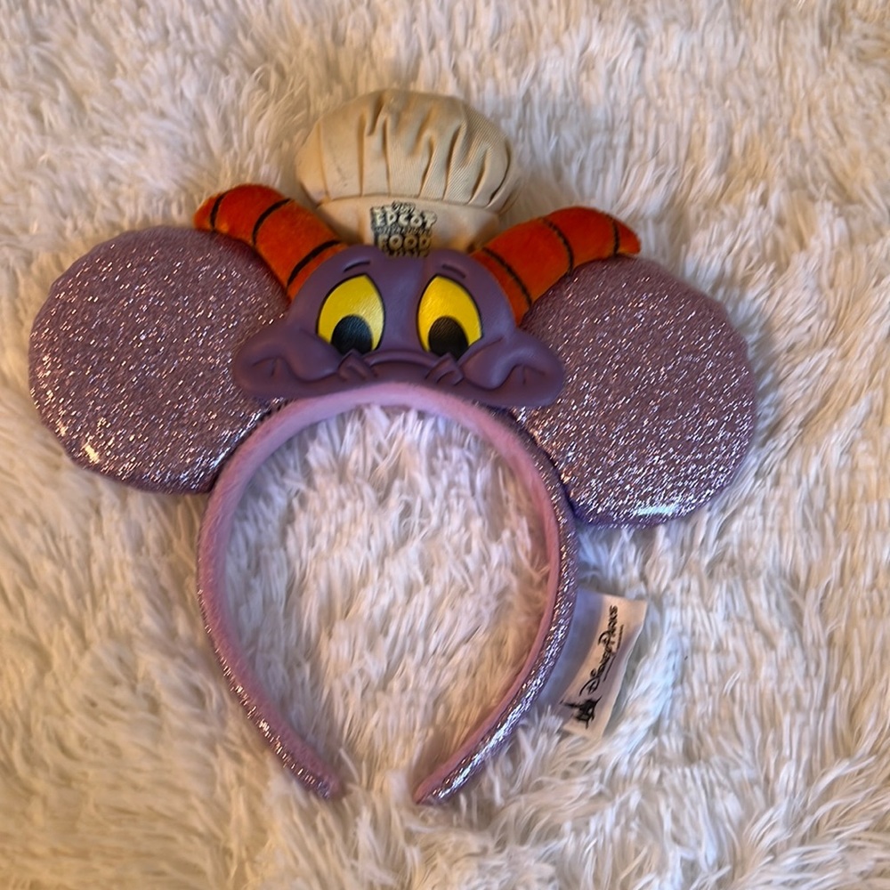 Disney 2017 food and wine festival Figment ears Figment Mickey Ears